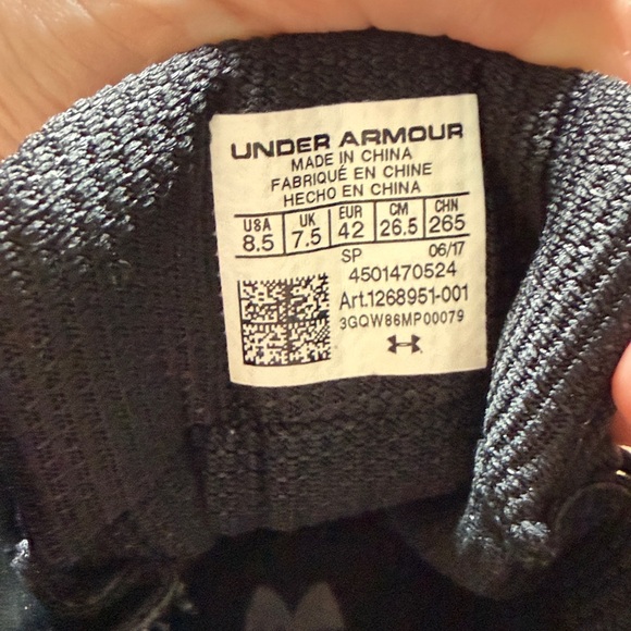 Under Armour Men's Black Combat Boots - Picture 3 of 4